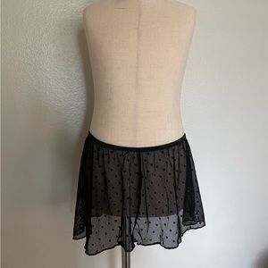 Polka dot girls 8-10 ballet skirt Premiere collection